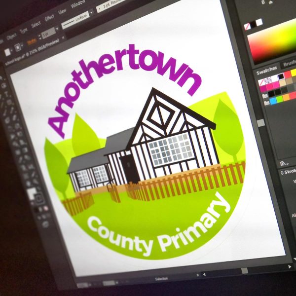 School logo design